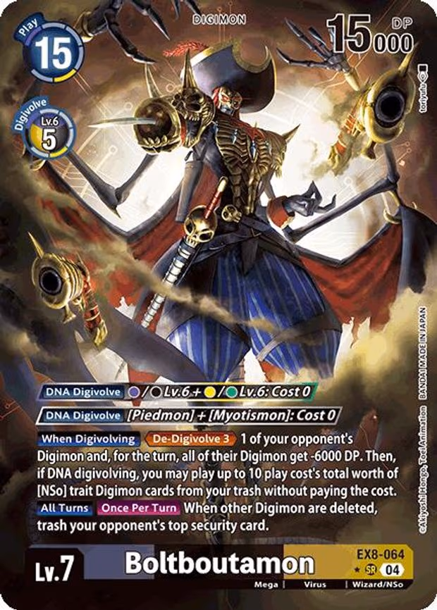 Boltboutamon (Alternate Art) trading card